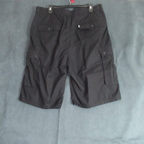 Levi Strauss Two Horse Shorts Mens Size 36 Dark Gray Cargo Rustic Hiking Outdoor - Picture 4 of 10